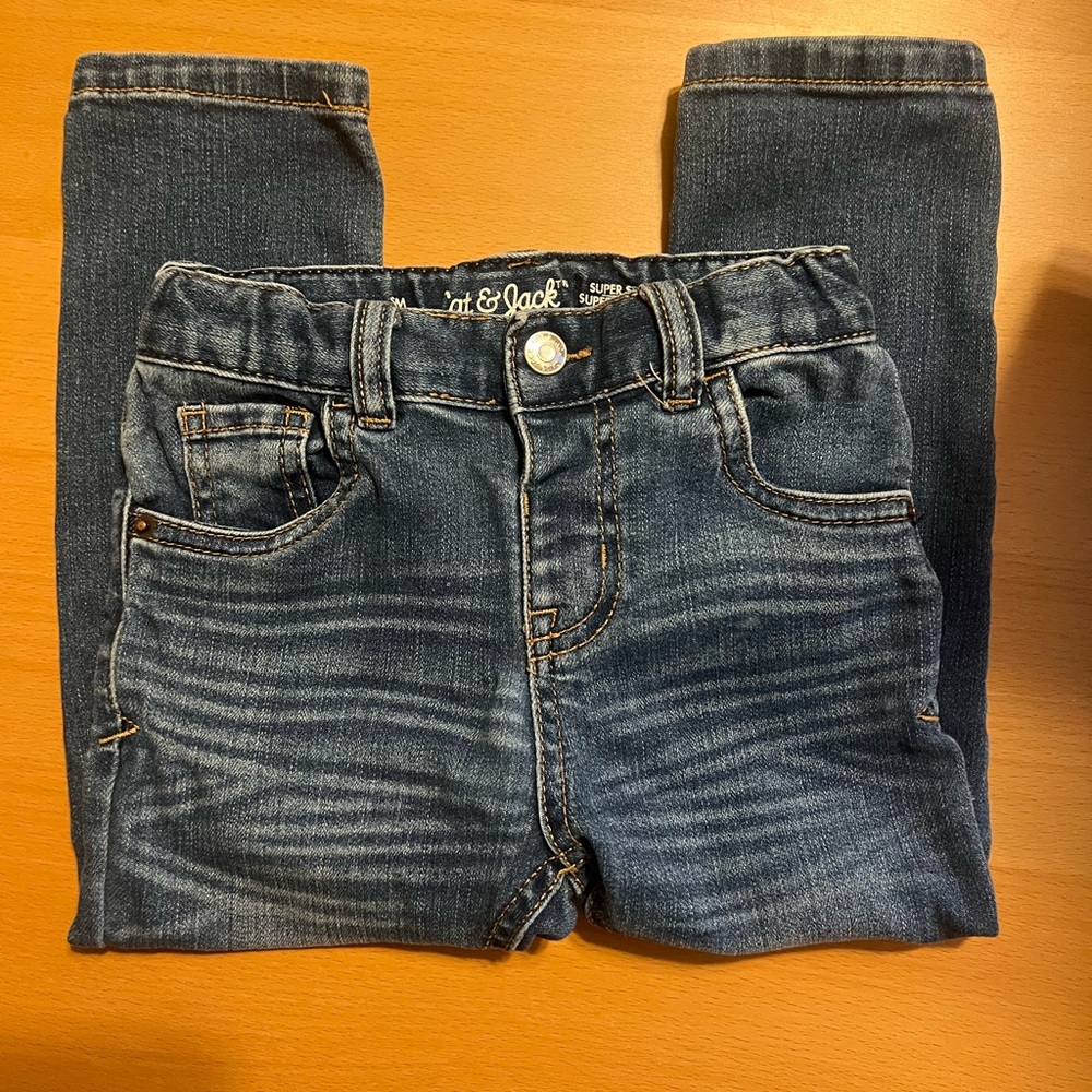 Like New Cat & Jack Blue Denim Jeans